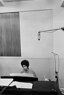 Recording of Aretha Franklin's Album This Girl's in Love with You At Atlantic Studios