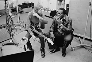 Recording of Aretha Franklin's Album This Girl's in Love with You At Atlantic Studios