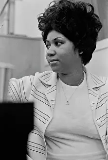 Recording of Aretha Franklin's Album This Girl's in Love with You At Atlantic Studios