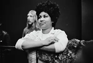 Recording of Aretha Franklin's Album This Girl's in Love with You At Atlantic Studios