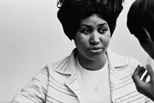 Recording of Aretha Franklin's Album This Girl's in Love with You At Atlantic Studios