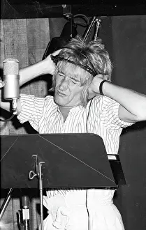 Rod Stewart Prints: Recording At Cherokee Studios