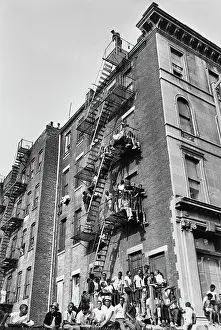 Huty28224 Prints: Recording The Merv Griffin Show, Harlem, 1958