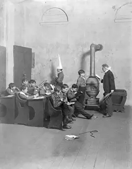 Classroom Prints: Recreation of Early 19th Century School