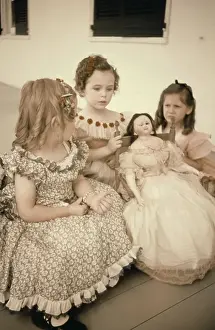 1800s Prints: Recreation Of Life On A Pre Civil War Plantation