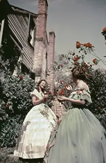 1800s Prints: Recreation Of Life On A Pre Civil War Plantation