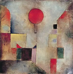 Red Balloon, 1922 (no 179) (oil on gauze on board)