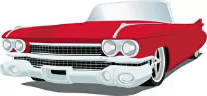 Images Dated 8th April 2018: Red Caddy - 1959