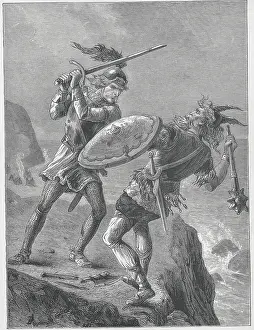 Red Eric Killing Icelandic Chief