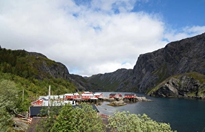 Scandinavian Culture Gallery: Red fishermans cabins