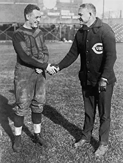 Chicago Bears Prints: Red Grange Playing as Professional