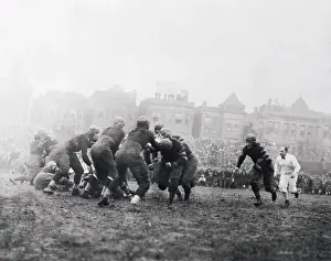Red Grange Playing Professional Football