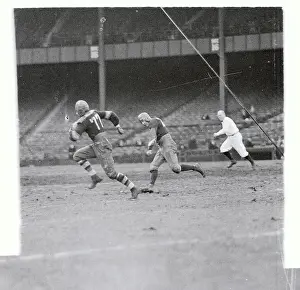 Red Grange Running for Touchdown