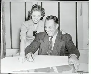 Red Grange and Wife
