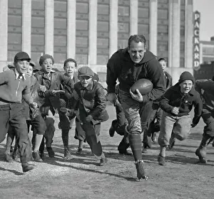 Red GrangeInstructing Juveniles