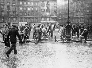 Rioter Prints: Red Rioters Disrupt Bastille Day