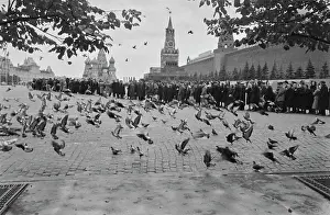 Huty25824 Prints: Red Square, Kremlin, Early 1960s