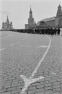 Huty25824 Prints: Red Square, Kremlin, Early 1960s