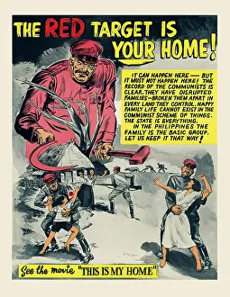 Communist Prints: The Red Target is Your Home!