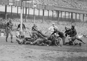 Chicago Bears Prints: Redskins Victory Over Giants