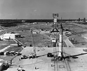 Redstone Rocket On Launching Pad
