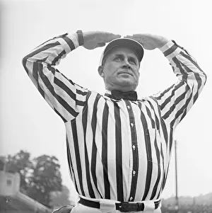 Weiss Prints: Referee Demonstrating a Football Signal