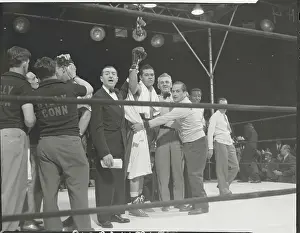 Referee Raising Joe Louis Hand