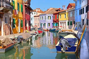 Burano Gallery: Reflected Colours of Burano