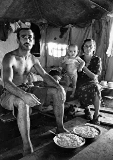 Tent Prints: Refugee Camp