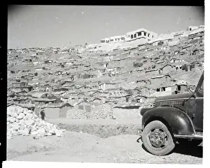 Hillside Prints: Refugee Hovels on Hillside