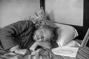 Emigration And Immigration Prints: Refugee Sleeping