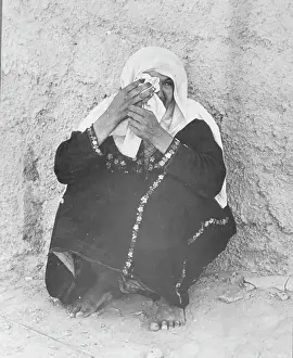 Jordan Prints: Refugee Woman Crying