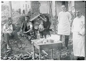 Sofia Prints: Refugees at Dressing Station