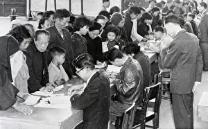 Refugees Issued Identification Papers