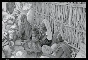 Somalia Prints: Refugees Waiting for Supplies