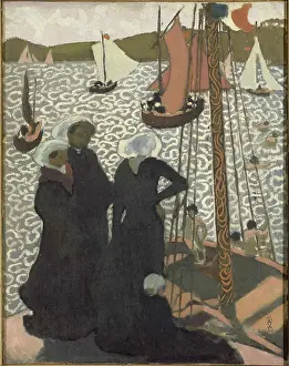 Poetry Prints: Regates a Perros-Guirec Regattas At Perros-Guirec