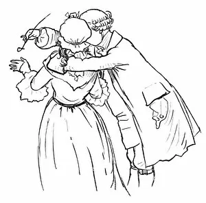 Images Dated 30th July 2011: Regency couple