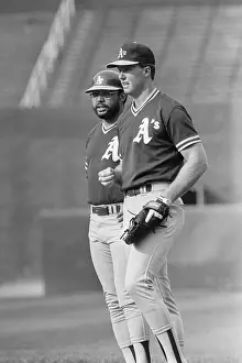 Rookie Prints: Reggie Jackson & Mark McGwire Standing