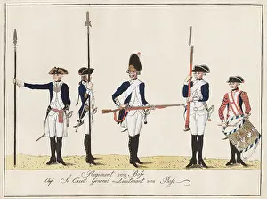Soldiers Prints: Regiment von Bose