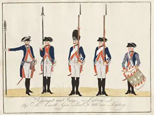 Mercenaries Prints: Regiment von Jung-Lossberg