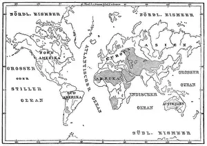 The regions of the earth without closure to the sea