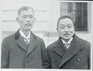 Admiral Prints: Reijiro Wakatsuki and Admiral T. Takarabe