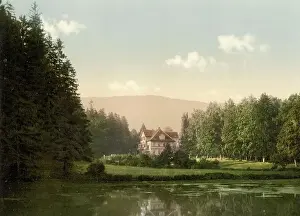 Landscape Shot Prints: Reinhardsbrunn Inn in Friedrichroda