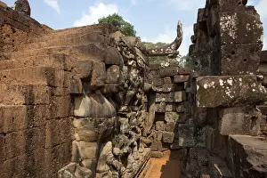 February Prints: Relief at Angkor Thom