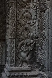 February Prints: Relief at Ta Prohm