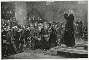Prussian Prints: Religious Leaders Lecturing to Prussian Dissidents