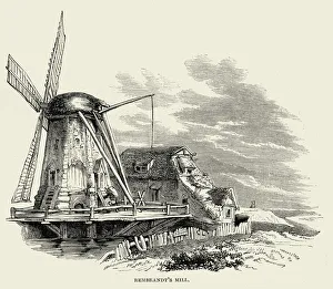 Traditional Windmills Gallery: Rembrandts Windmill