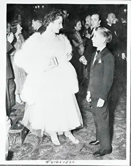 Renzo Rossellini Speaking to Nucci Barbieri