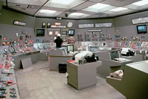 Comforting Prints: Replica Of Control Room Of Nuclear Plant