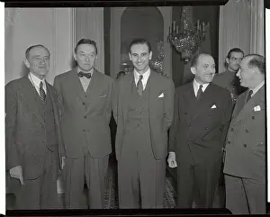 Reporters at Award Dinner for Euginio DeSosa